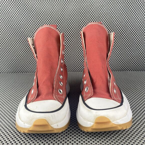Converse Run Star Hike Platform High Top Sneakers Womens 6 Mens 4.5 Light Red - Picture 6 of 14